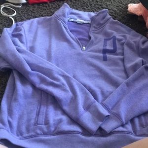 Purple crew neck